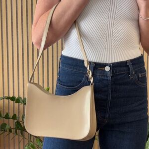 Elegant Cream Shoulder Bag
